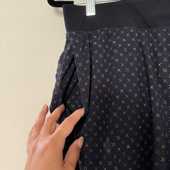 Lululemon T.H.E. Short *Luxtreme Liner 9" in Cross Me Split Pea Naval Blue sz L - Picture 4 of 7